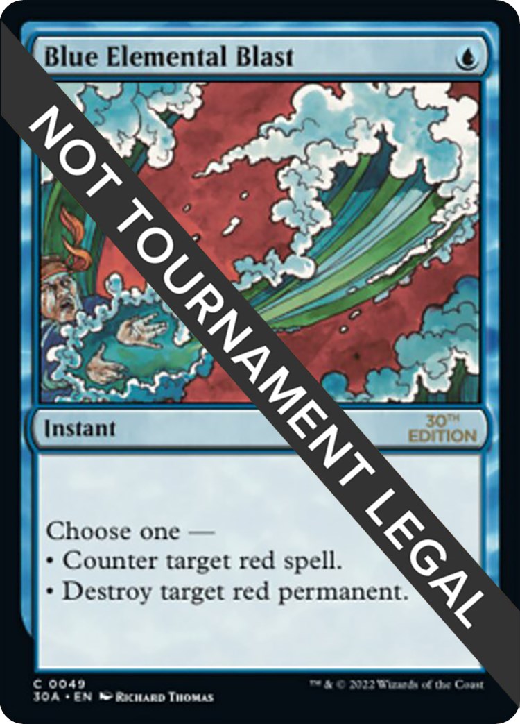 Blue Elemental Blast