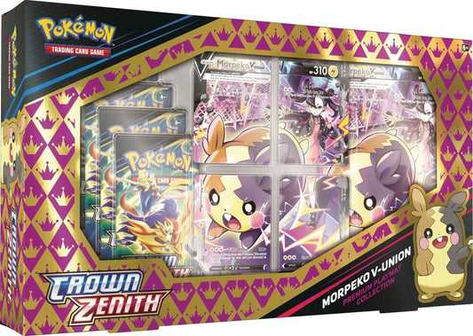 Pokemon: Crown Zenith - Morpeko V-Union - Premium Playmat Collection