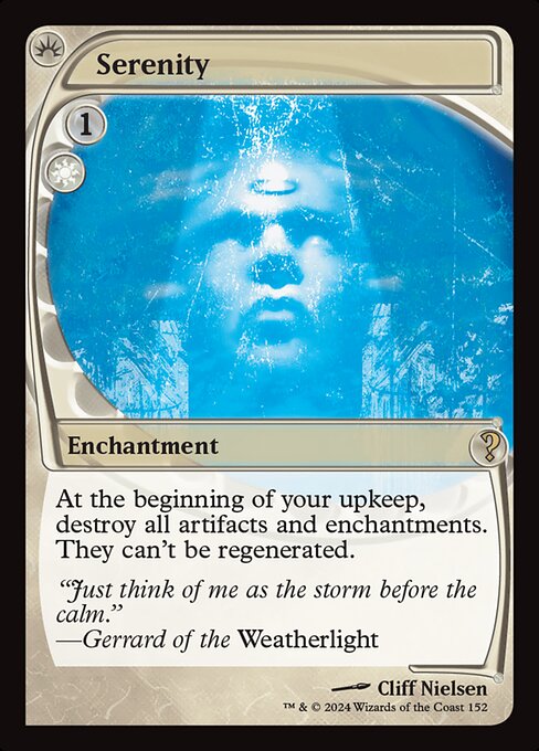 Serenity (Future Sight) - Mystery Booster 2 #152 (Near Mint)