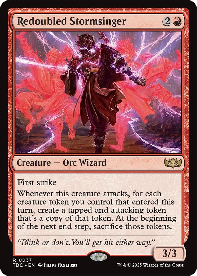 Redoubled Stormsinger