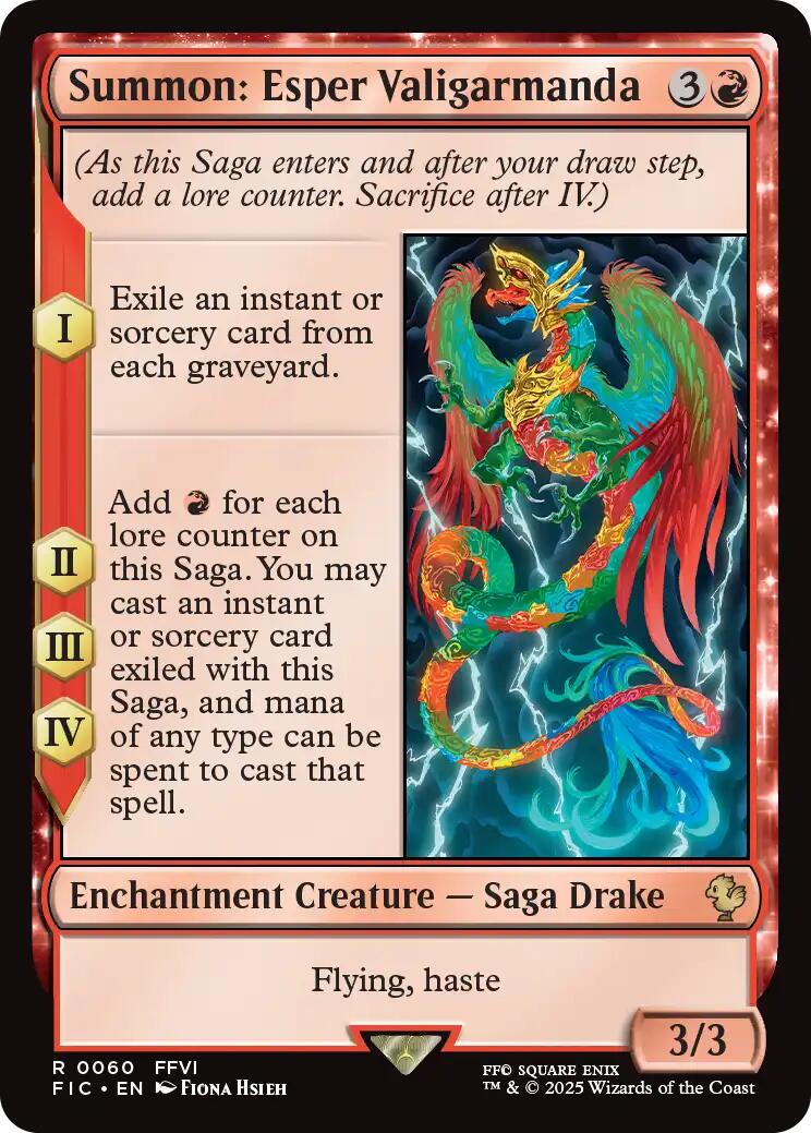 Summon: Esper Valigarmanda