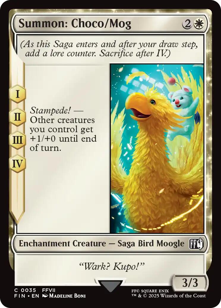 Summon: Choco/Mog