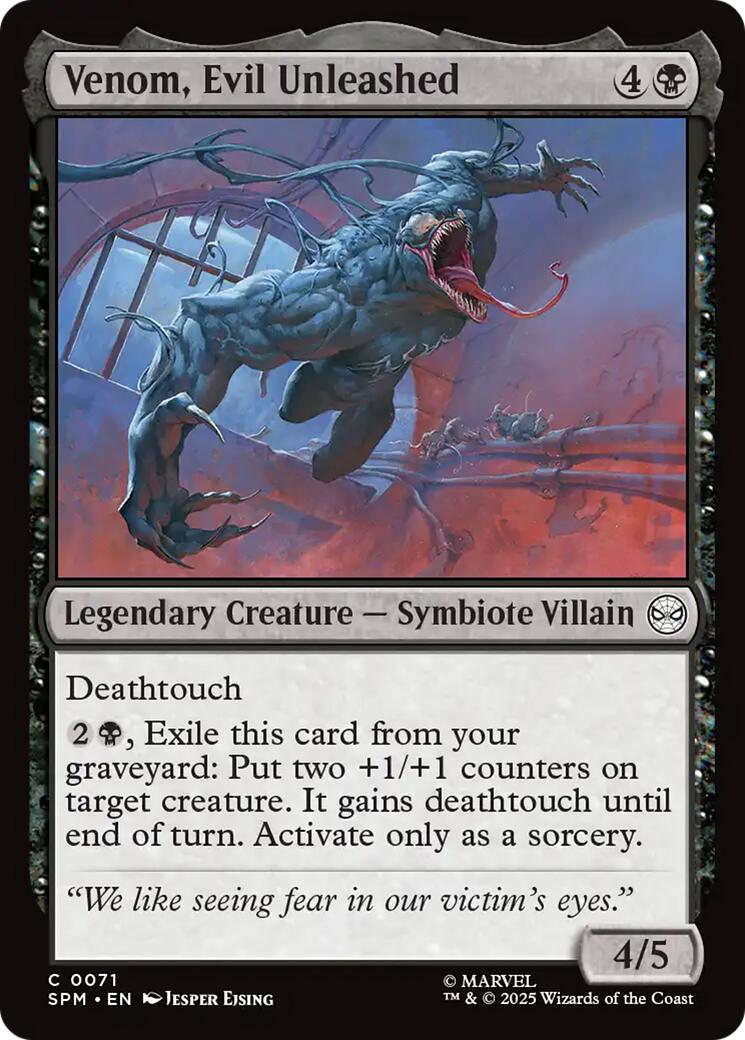 Venom, Evil Unleashed