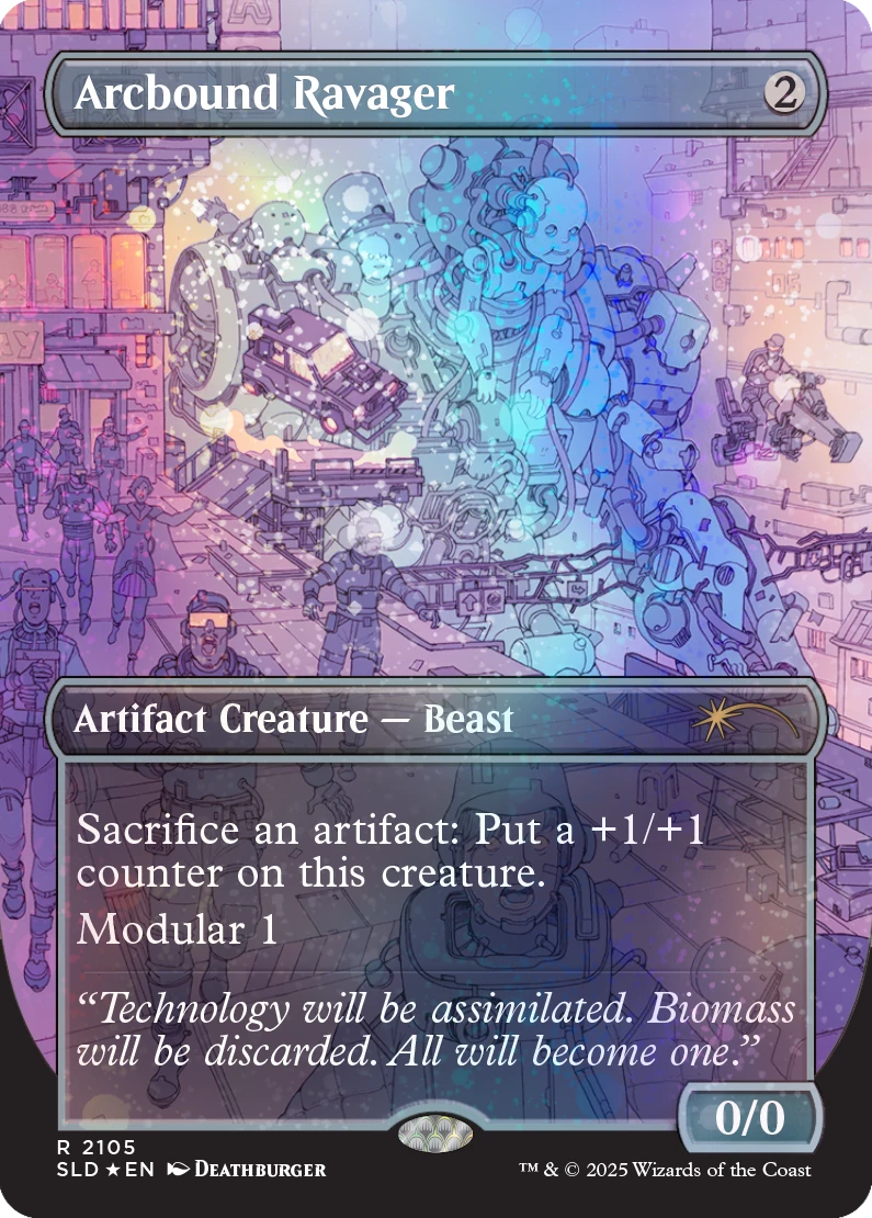 Secret Lair: Deathburger Galaxy Foil Edition / Non-Foil