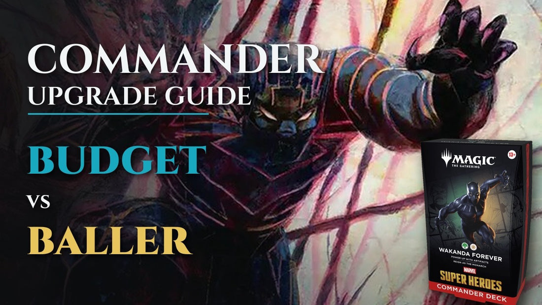 Wakanda Forever Upgrade Guide — T'Challa, the Black Panther Commander