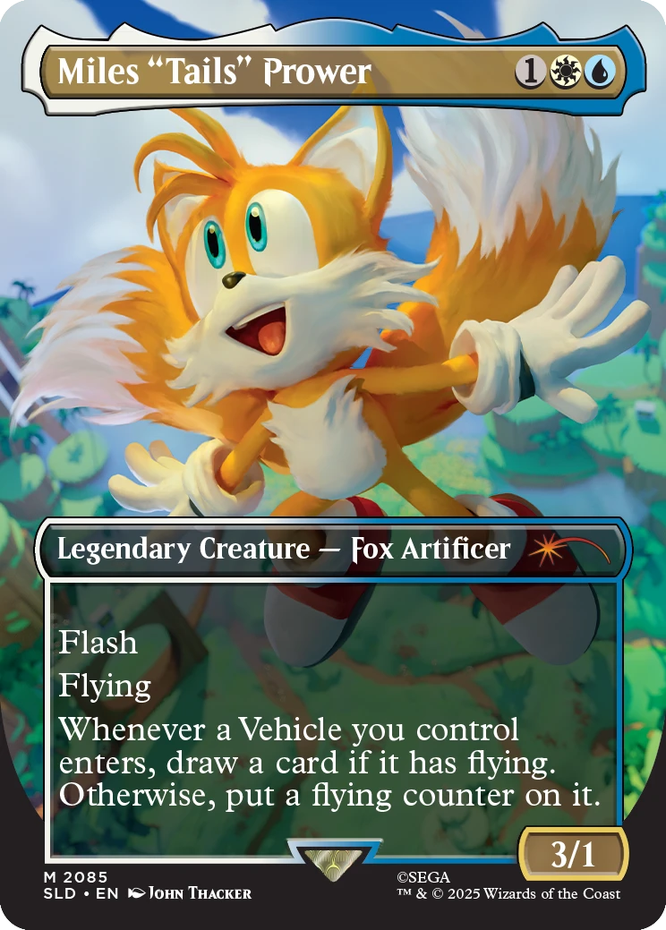Magic: The Gathering Secret Lair x Sonic: Friends & Foes Bundle - SLD