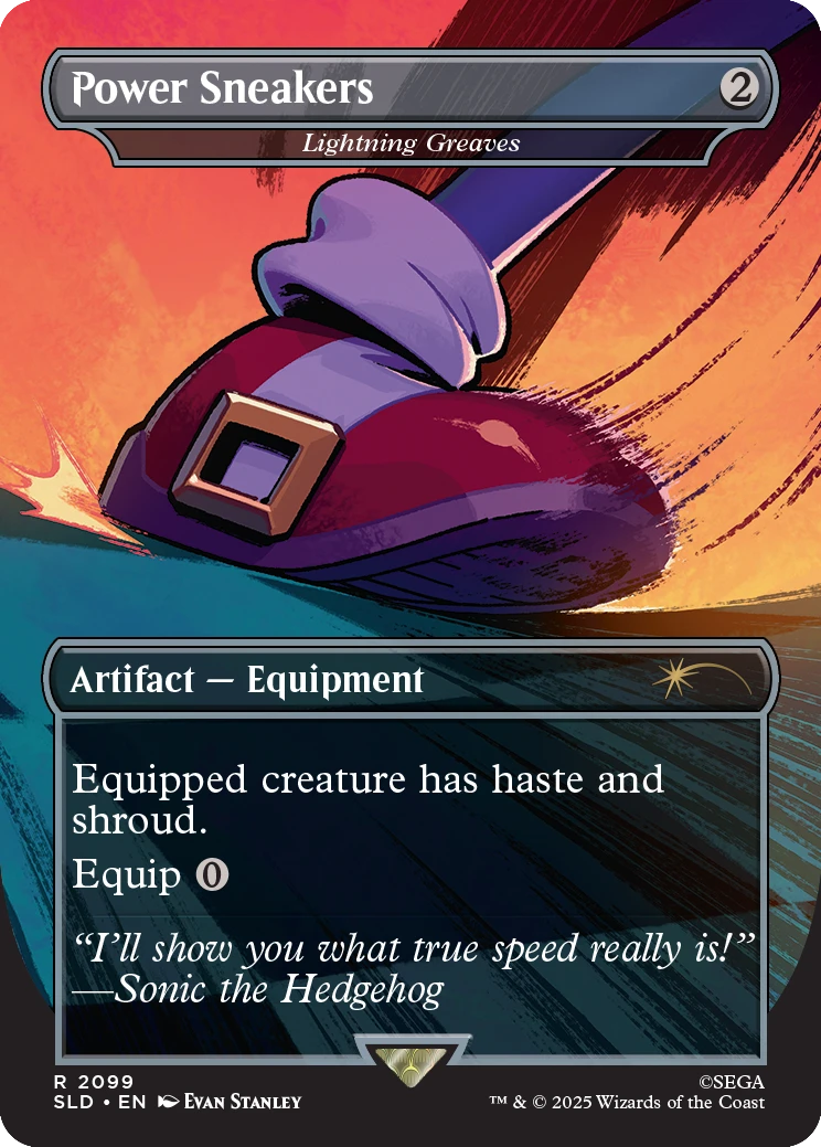 Magic: The Gathering Secret Lair x Sonic: Turbo Gear Bundle - SLD
