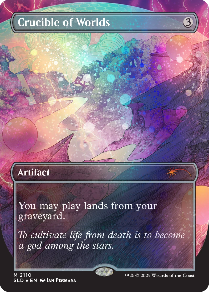 Magic: The Gathering Secret Lair: Alien Auroras - SLD