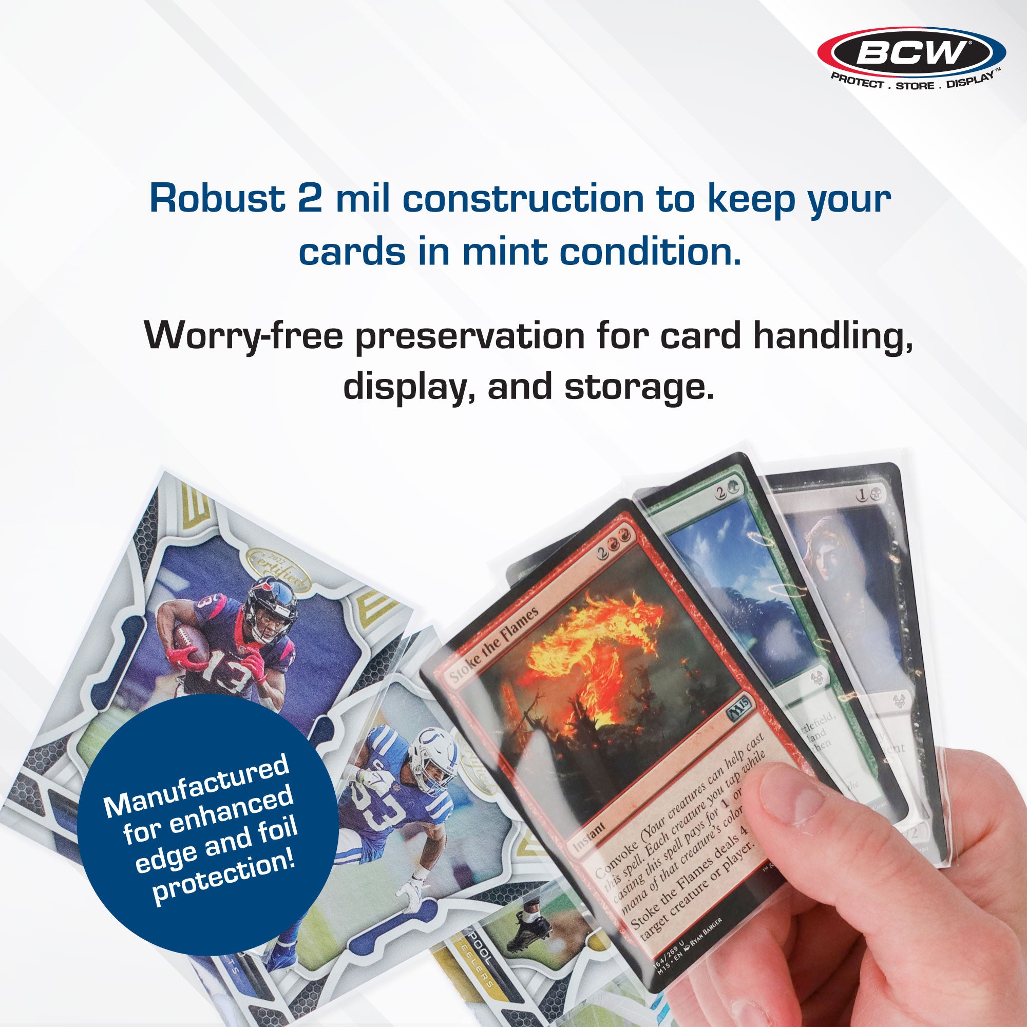 BCW Standard Card Sleeves