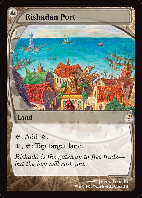 Rishadan Port (Future Sight) - Mystery Booster 2 #241 (Near Mint)