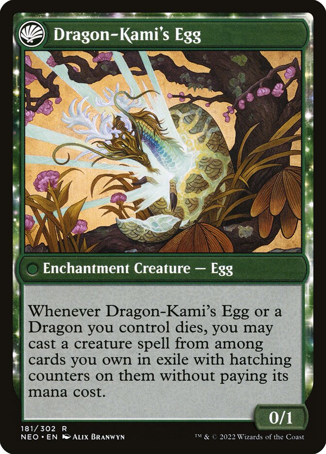 The Dragon-Kami Reborn (Back)