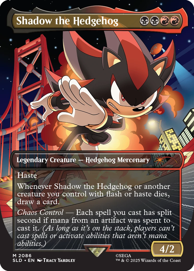 Magic: The Gathering Secret Lair x Sonic: Friends & Foes Bundle - SLD