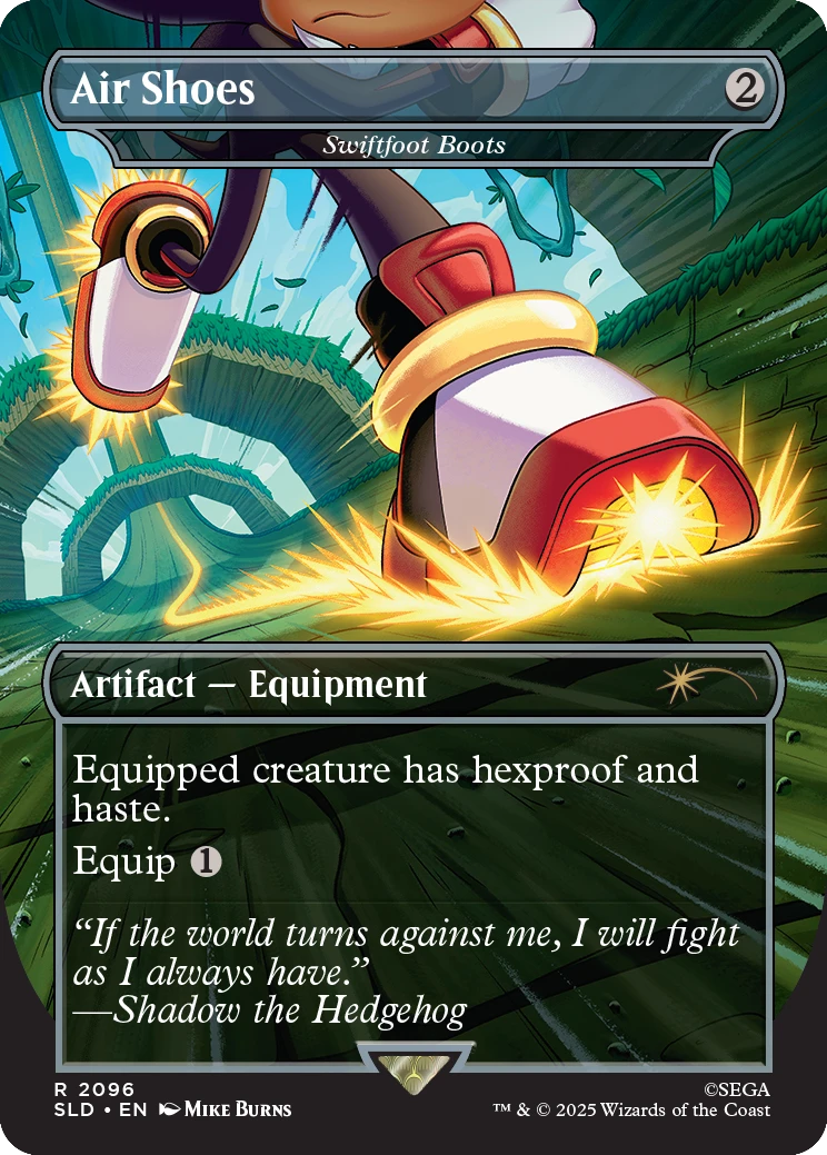 Magic: The Gathering Secret Lair x Sonic: Turbo Gear Bundle - SLD