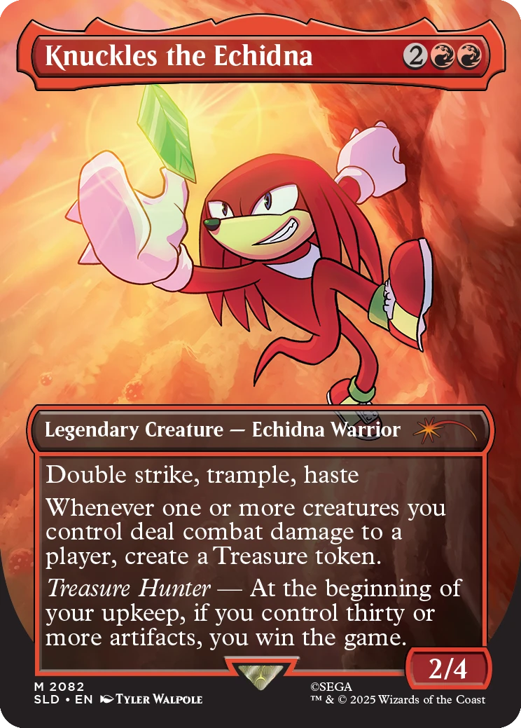 Magic: The Gathering Secret Lair x Sonic: Friends & Foes Bundle - SLD
