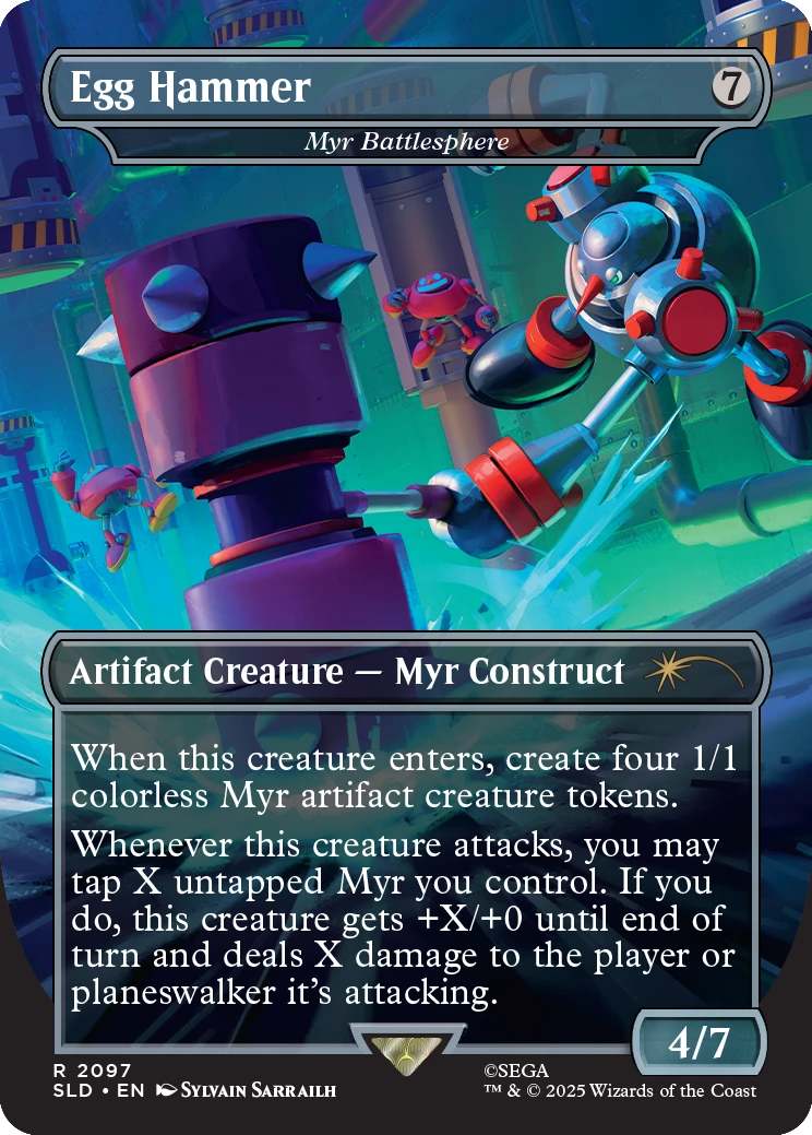 Magic: The Gathering Secret Lair x Sonic: Turbo Gear Bundle - SLD