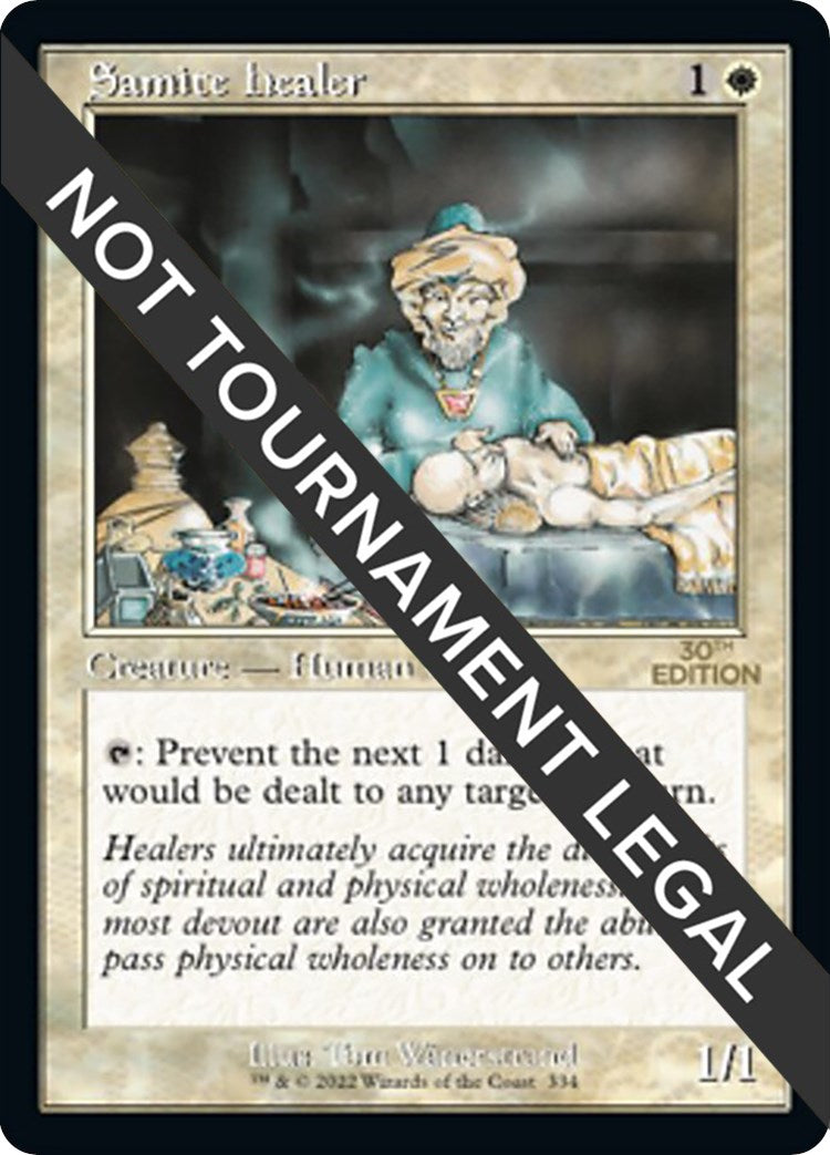 Samite Healer (Retro Frame)