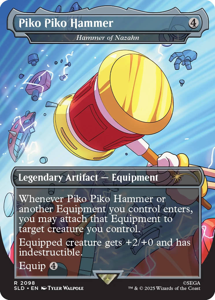 Magic: The Gathering Secret Lair x Sonic: Turbo Gear Bundle - SLD