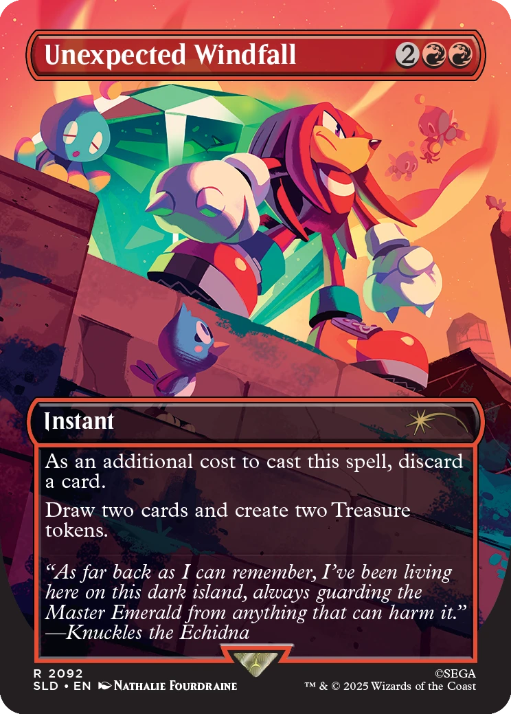 Magic: The Gathering Secret Lair x Sonic: Chasing Adventure Bundle - SLD