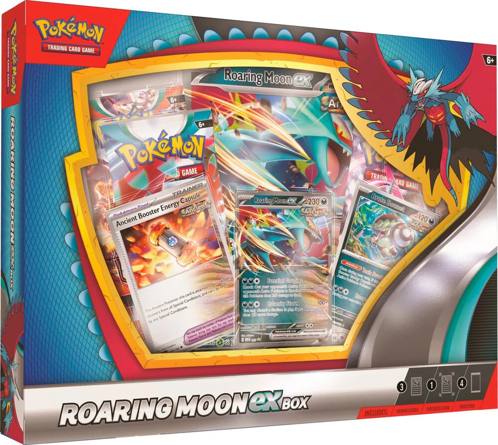 Pokémon Roaring Moon ex Collection Box