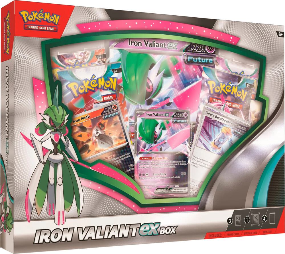 Pokémon Iron Valiant ex Collection Box