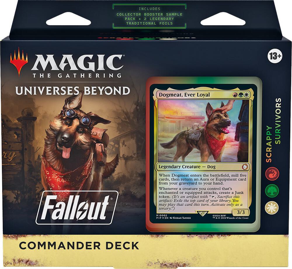 Magic: The Gathering Universes Beyond: Fallout - Scrappy Survivors Commander Deck
