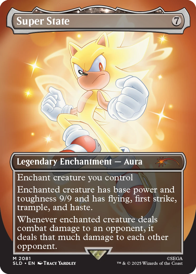 Magic: The Gathering Secret Lair x Sonic: Friends & Foes Bundle - SLD