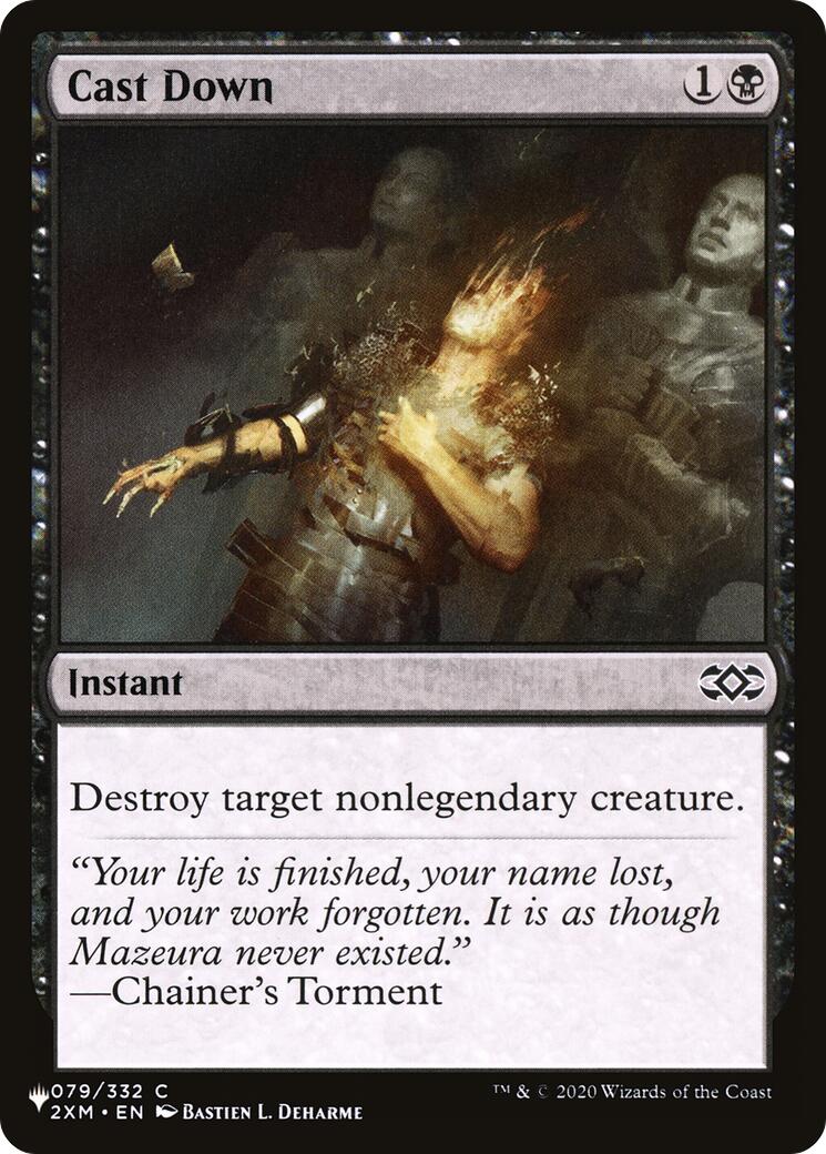 Cast Down (2XM)