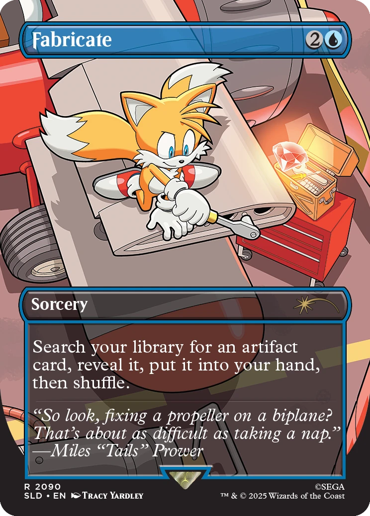 Magic: The Gathering Secret Lair x Sonic: Chasing Adventure Bundle - SLD
