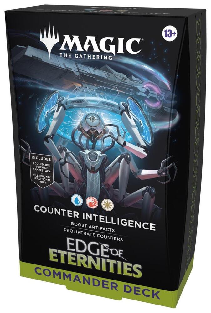 Magic: The Gathering Edge of Eternities - Counter Intelligence Commander Deck
