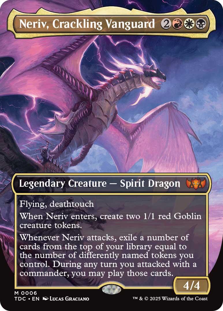 Neriv, Crackling Vanguard (Borderless)