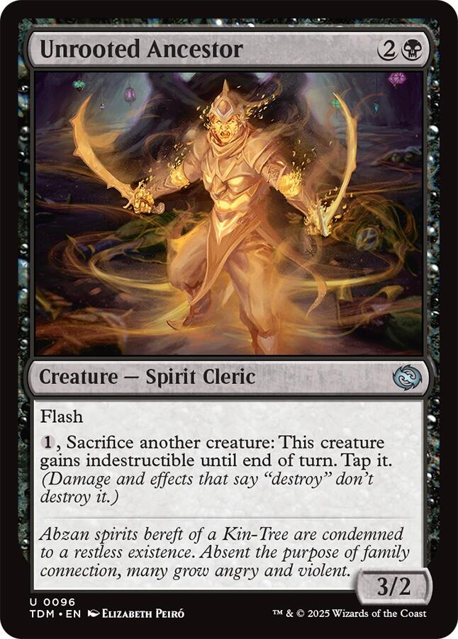 Unrooted Ancestor