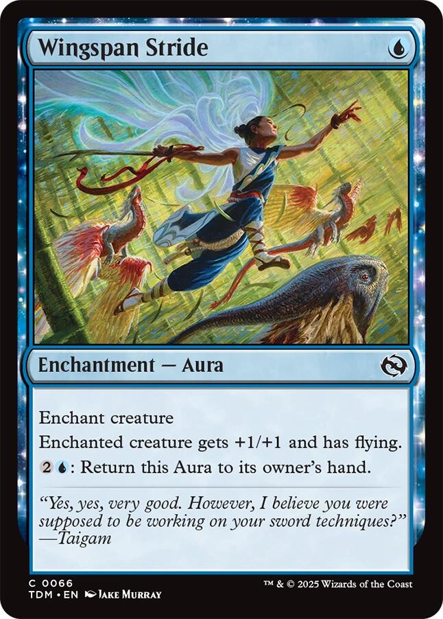 Wingspan Stride