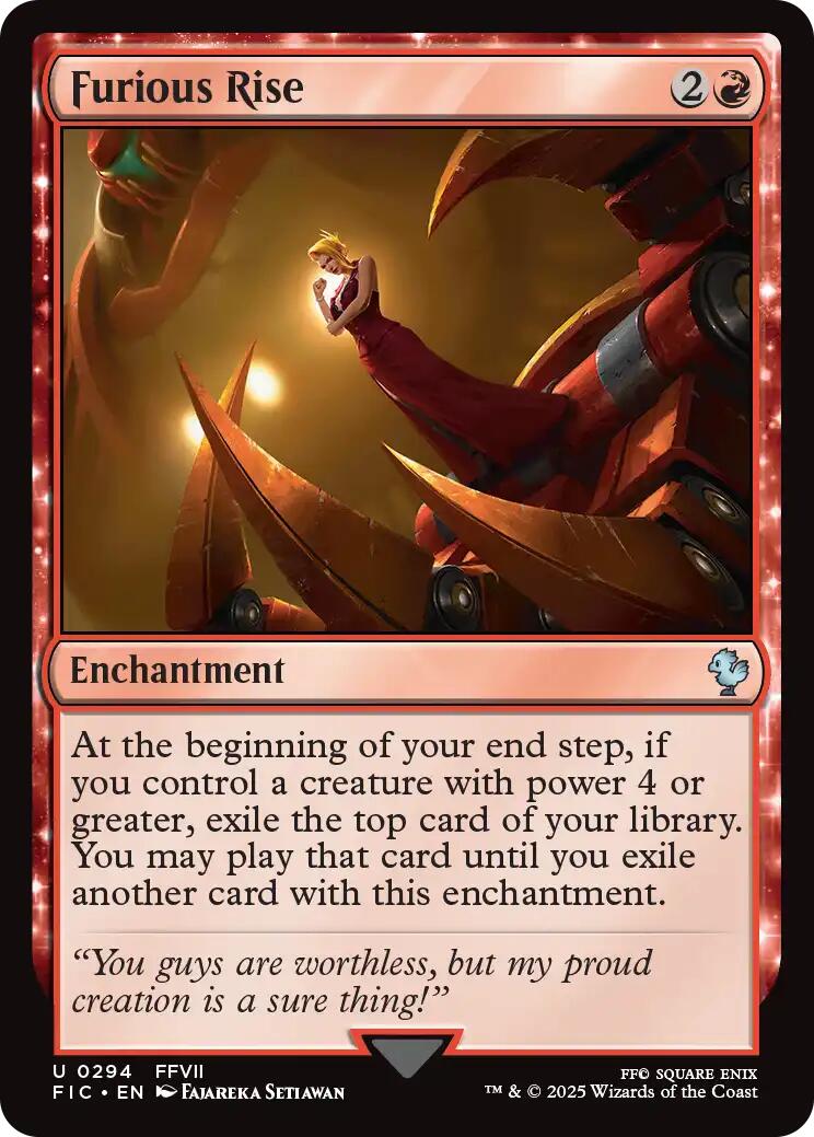 Furious Rise