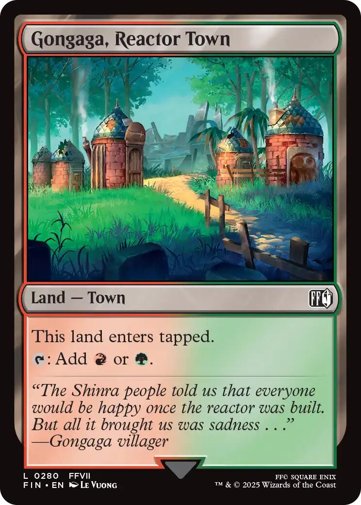 Gongaga, Reactor Town