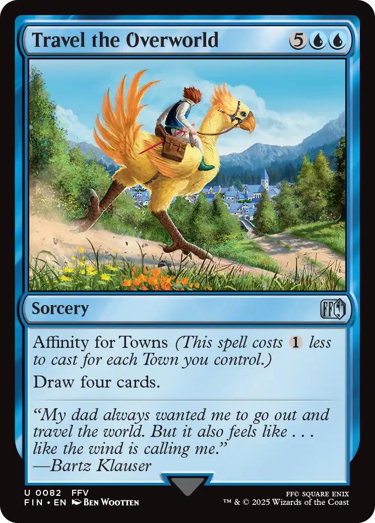 Travel the Overworld