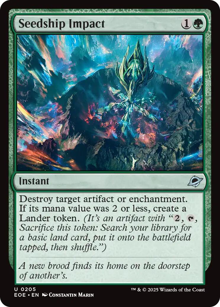 Seedship Impact