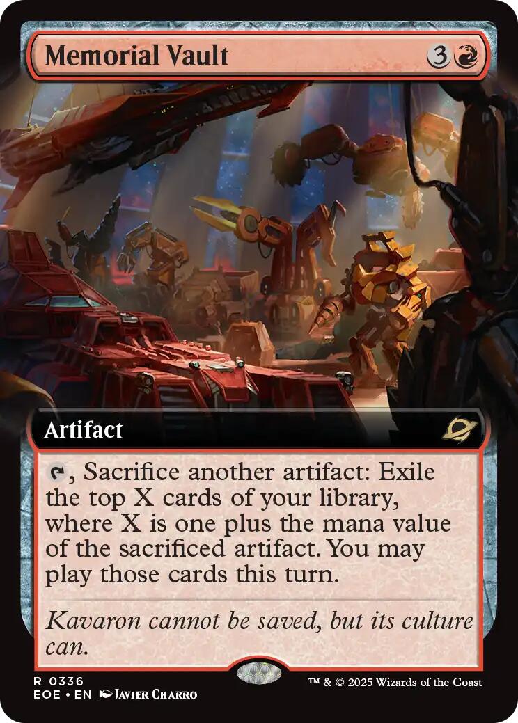 Memorial Vault (Extended Art)