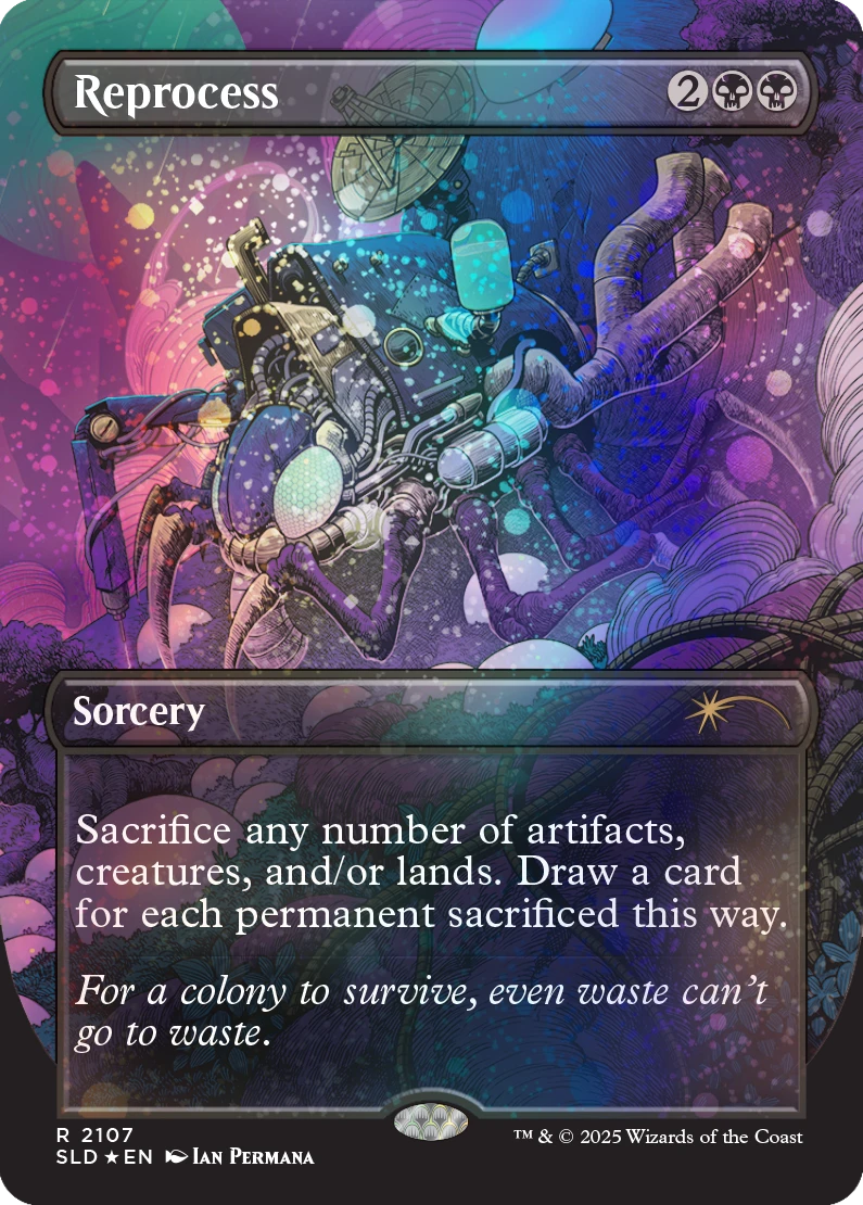 Magic: The Gathering Secret Lair: Alien Auroras - SLD
