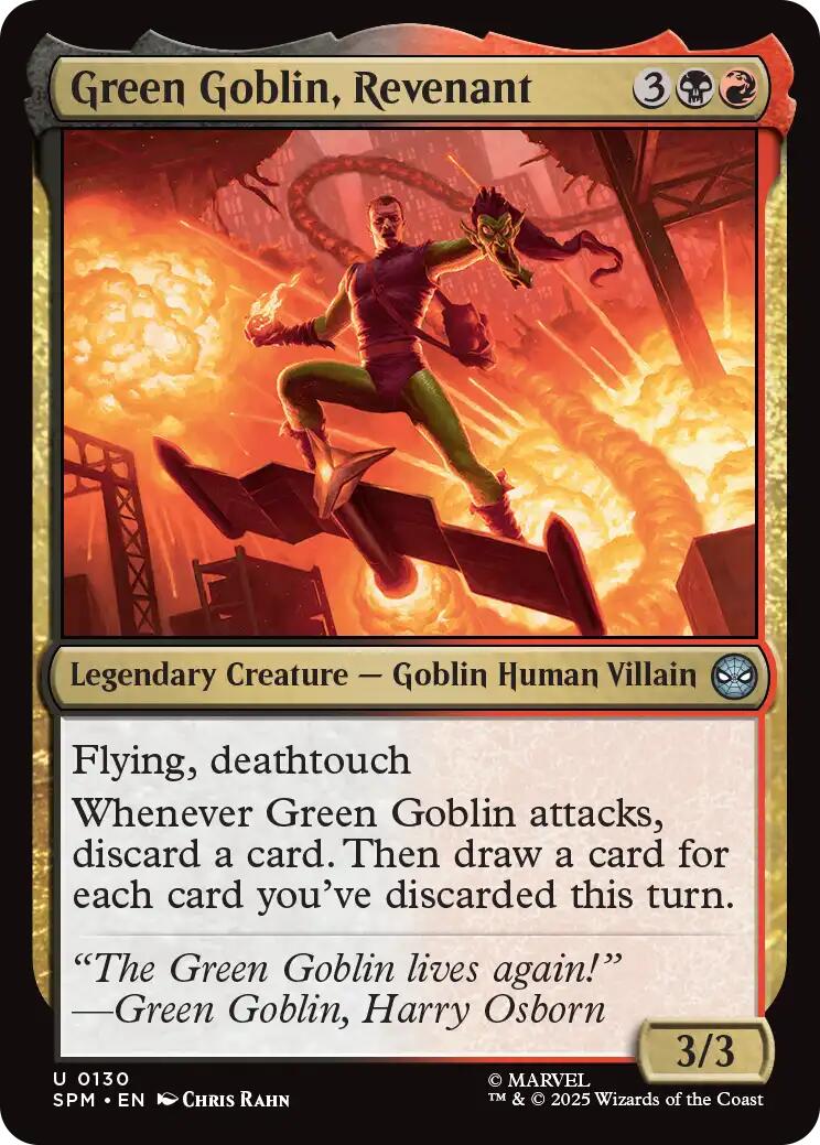 Green Goblin, Revenant