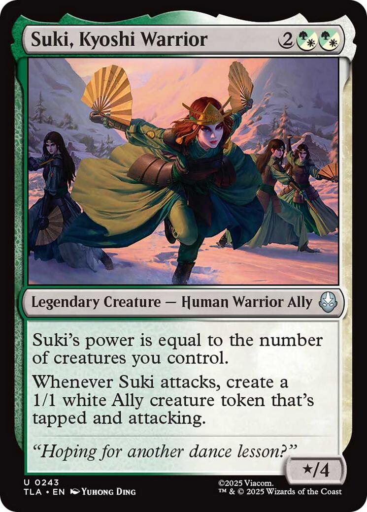 Suki, Kyoshi Warrior