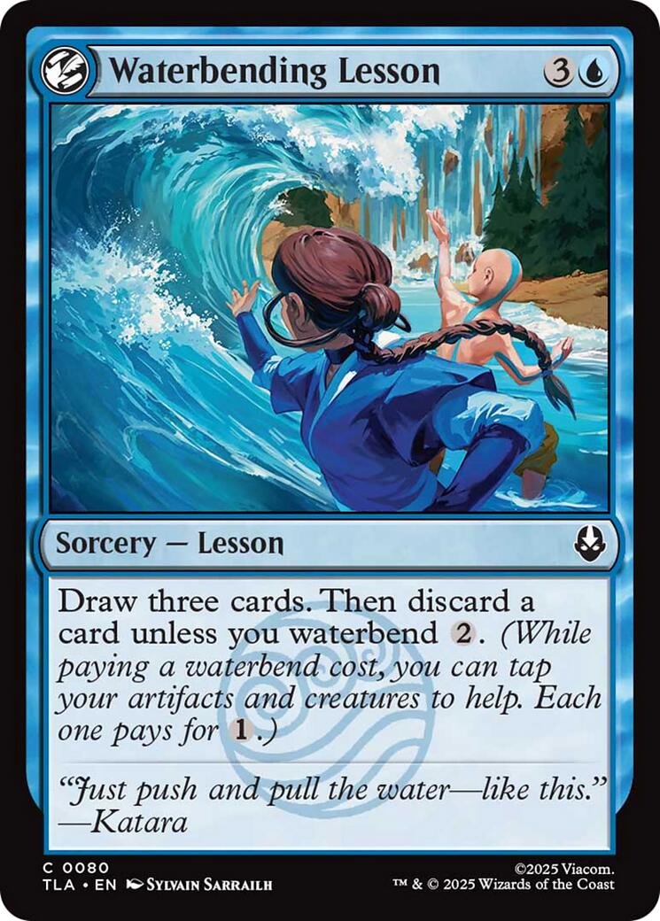 Waterbending Lesson