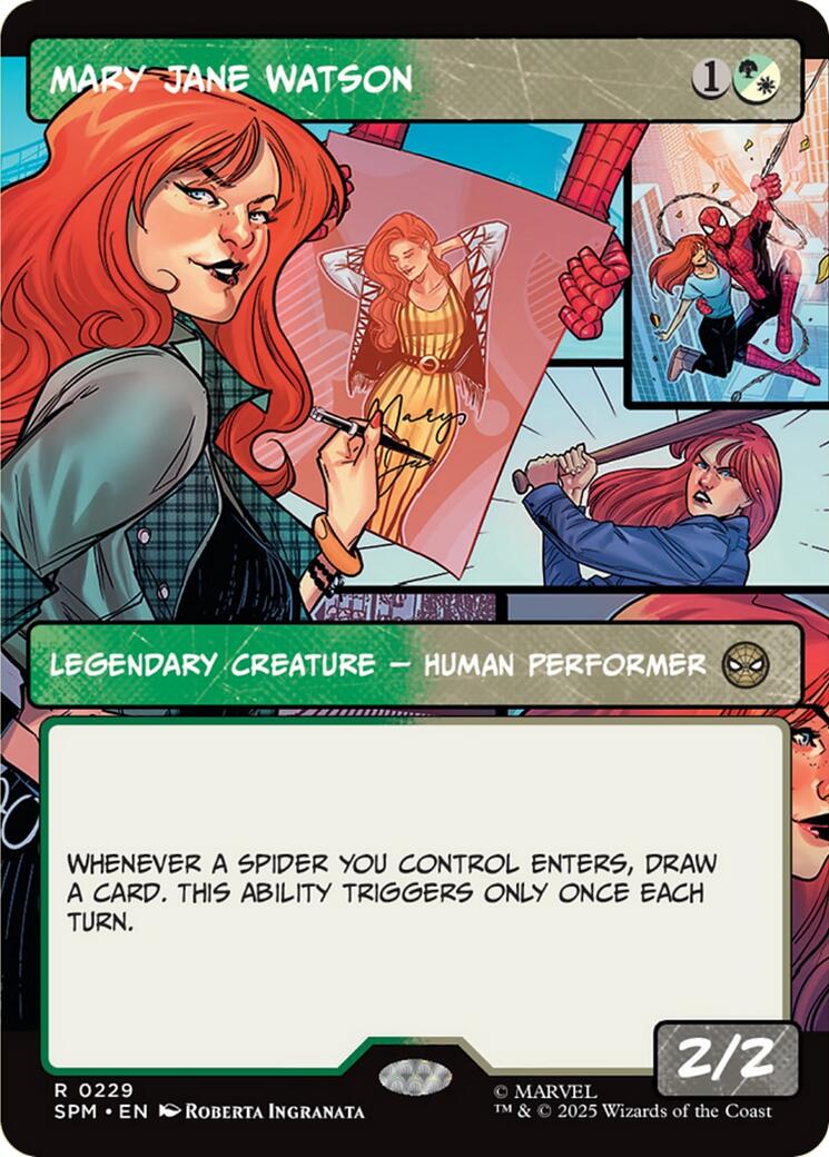 Mary Jane Watson (Borderless)