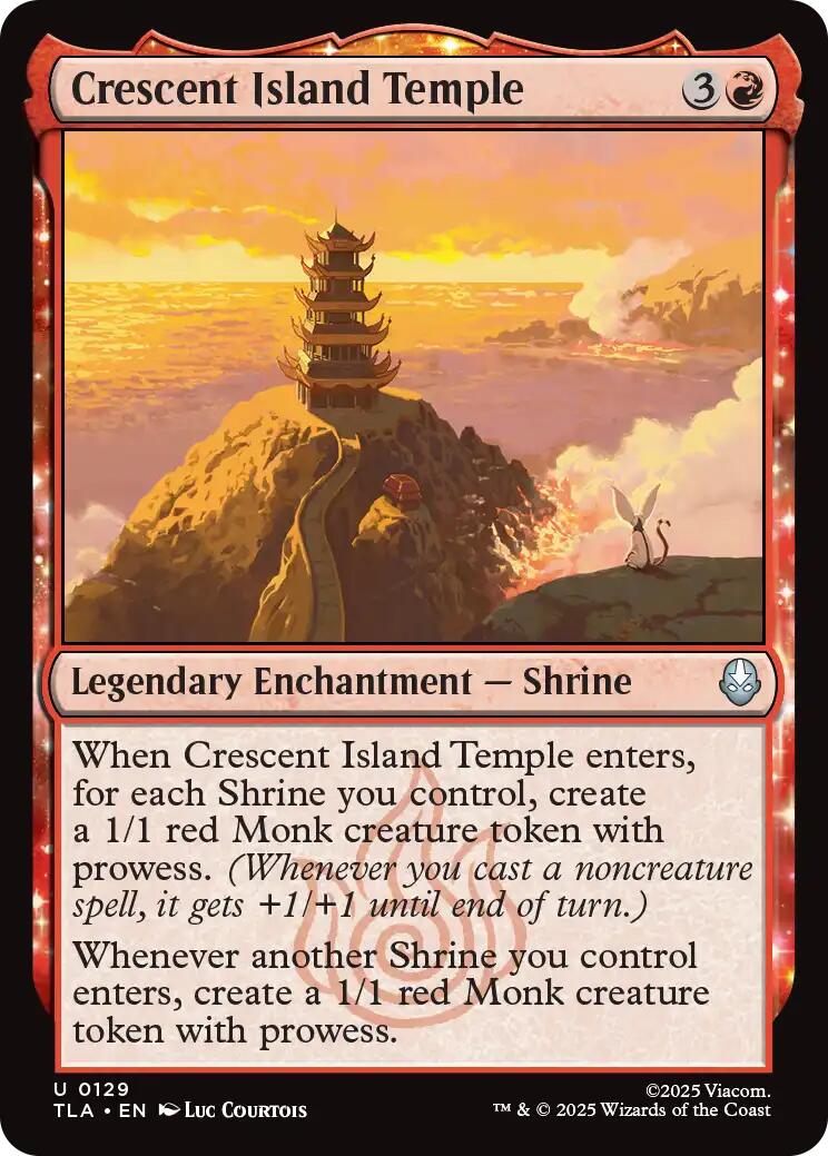 Crescent Island Temple