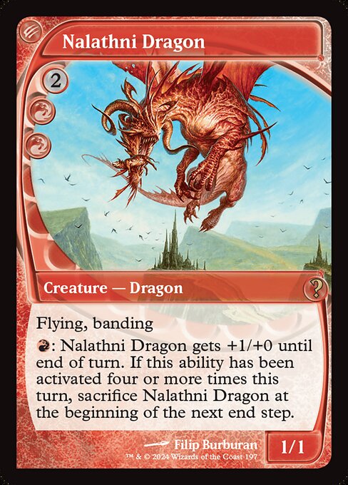 Nalathni Dragon (Future Sight) - Mystery Booster 2 #197 (Near Mint)