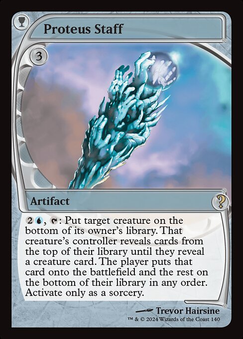 Proteus Staff (Future Sight) - Mystery Booster 2 #140 (Near Mint)
