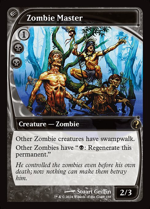Zombie Master (Future Sight) - Mystery Booster 2 #188 (Near Mint)