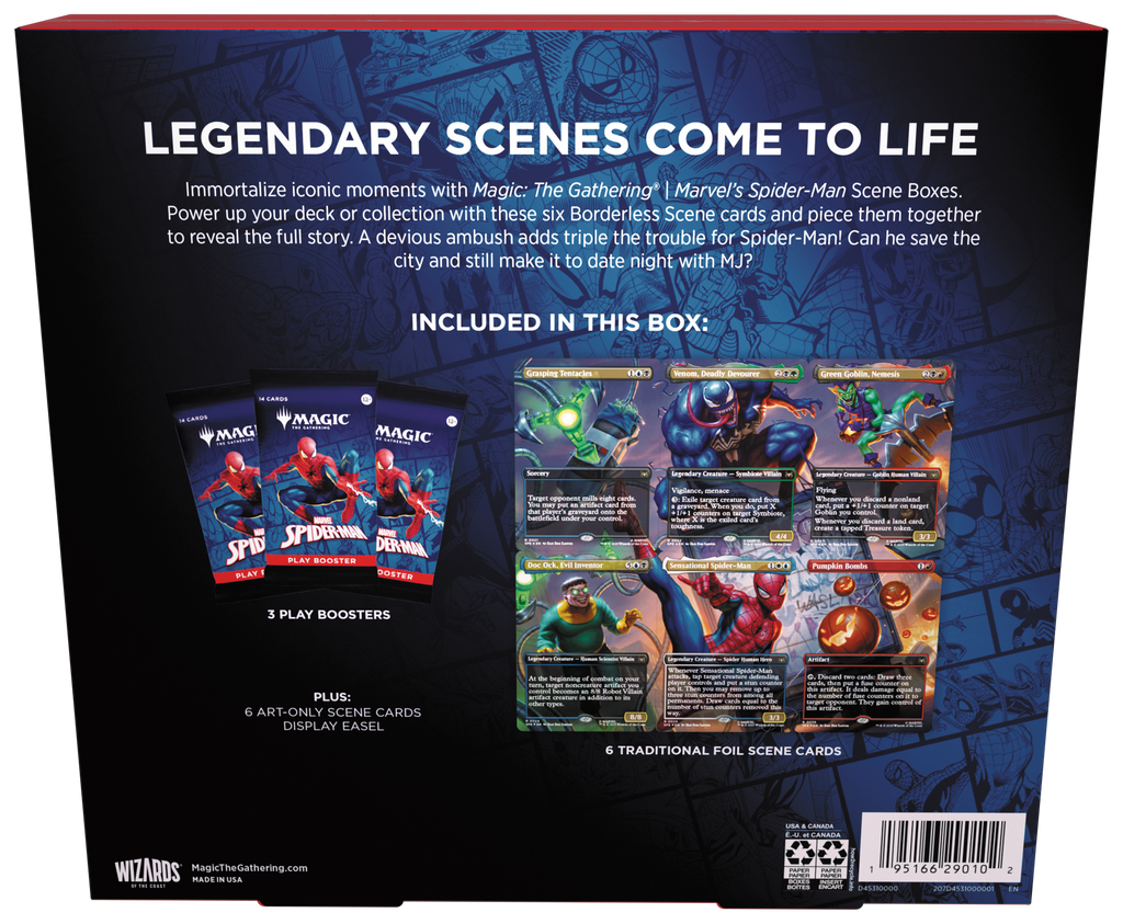 Magic: The Gathering Universes Beyond Marvel’s Spider-Man – Scene Box Collection - SPM