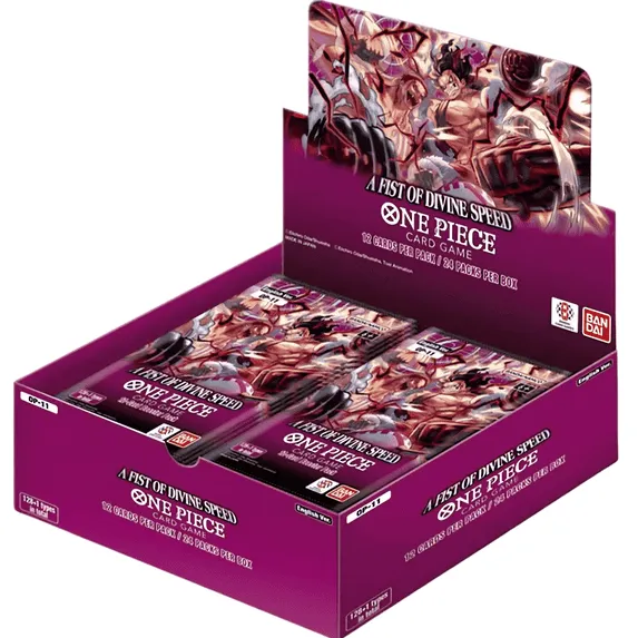 One Piece A Fist of Divine Speed Booster Box - OP11