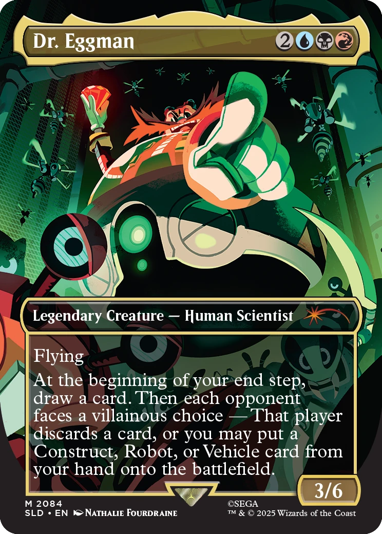 Magic: The Gathering Secret Lair x Sonic: Friends & Foes Bundle - SLD