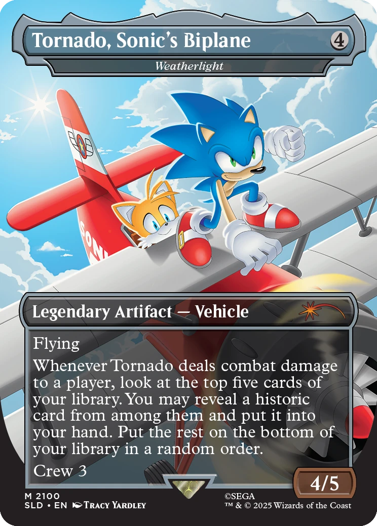 Magic: The Gathering Secret Lair x Sonic: Turbo Gear Bundle - SLD